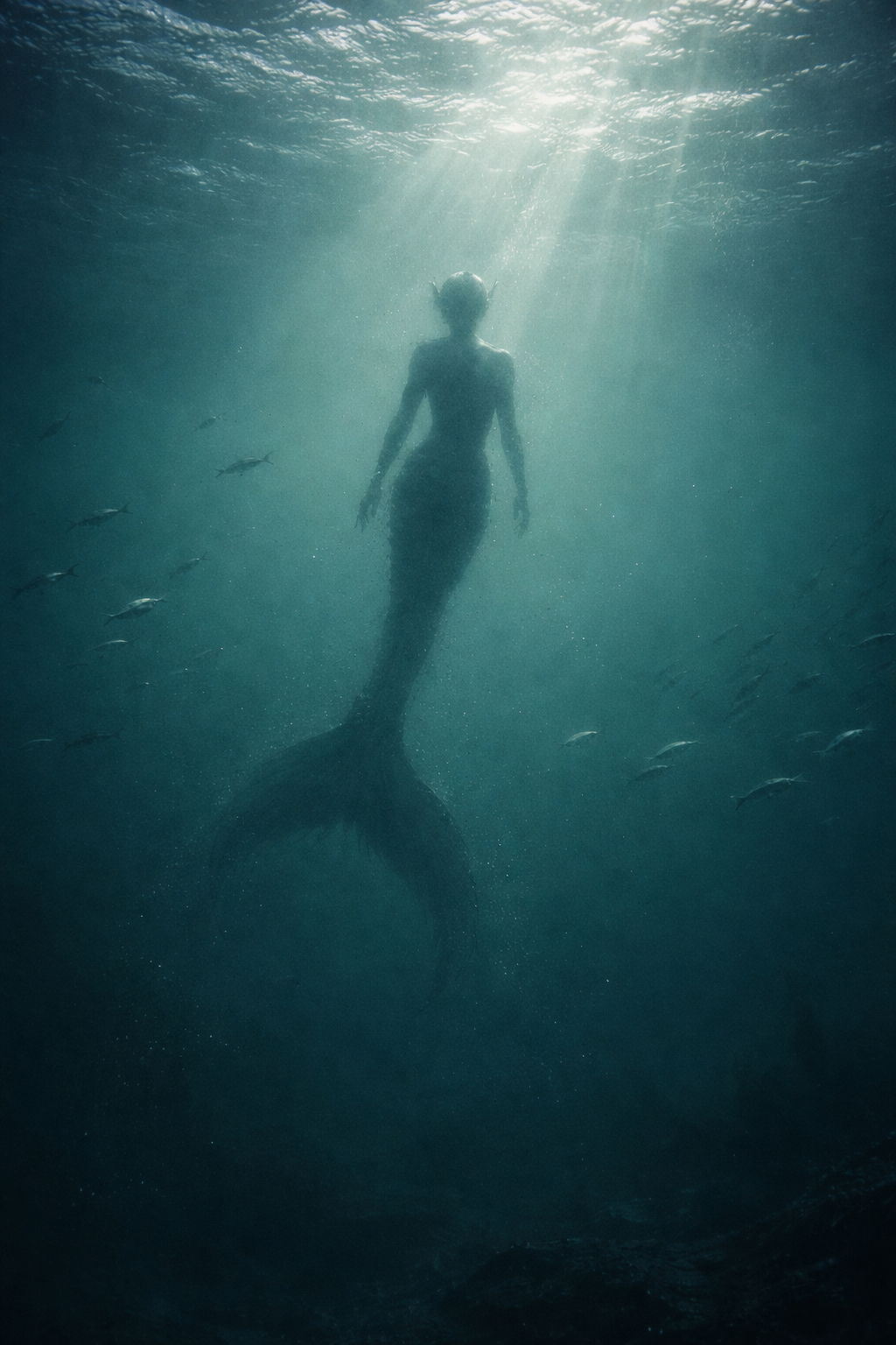 Seeing a mermaid…